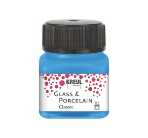 Barva na sklo a porcelán KREUL Classic Light Blue - 1240.design