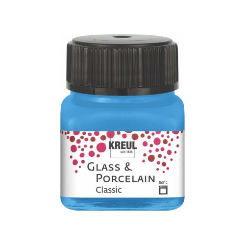 KREUL Glas- und Porzellanfarbe Classic Light Blue - 1240.design