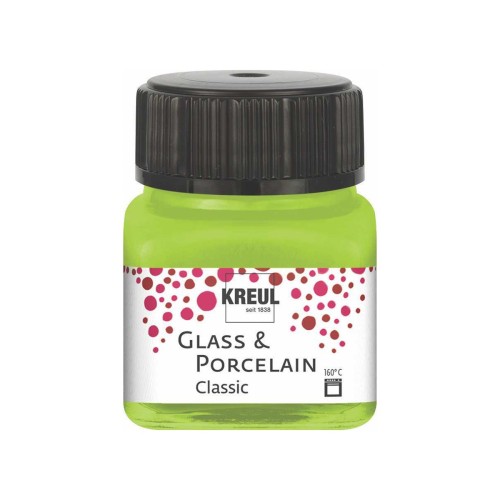 Barva na sklo a porcelán KREUL Classic May Green - 1240.design