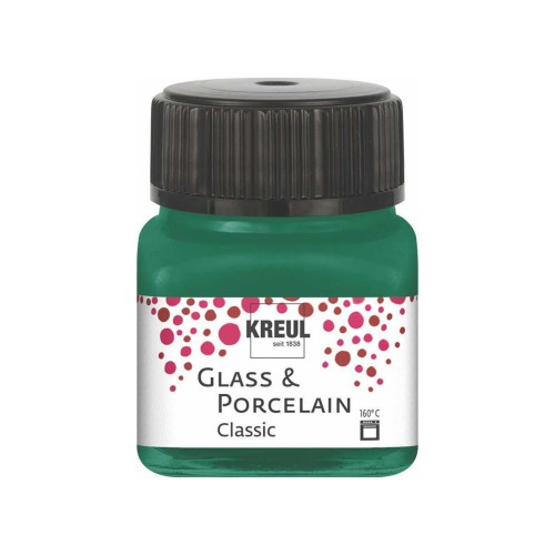 KREUL Glas- und Porzellanfarbe Classic Dark Green - 1240.design