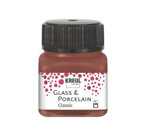 Barva na sklo a porcelán KREUL Classic Cognac - 1240.design