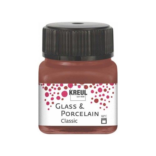Barva na sklo a porcelán KREUL Classic Cognac - 1240.design