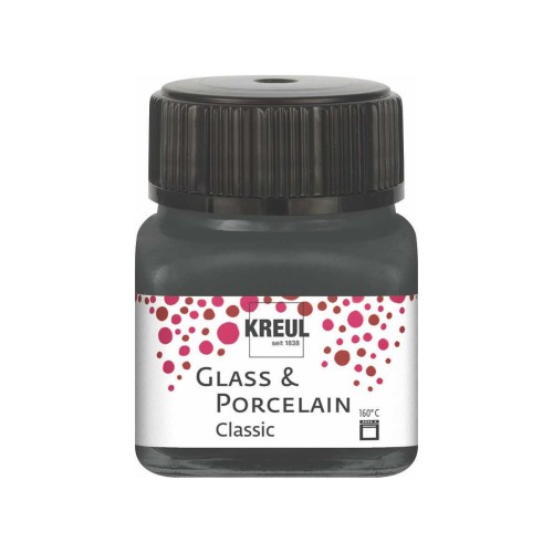 Barva na sklo a porcelán KREUL Classic Gray - 1240.design