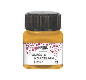KREUL Glass & Porcelain Paint Gold Metallic - 1240.design