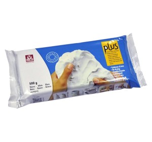 Samotvrdnoucí hmota bílá 500 g | SiO-2 Plus - 1240.design