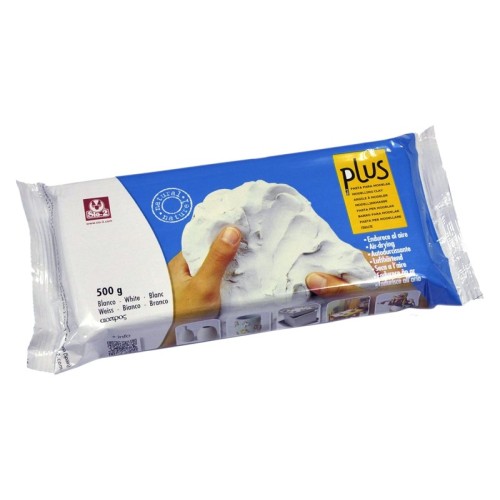 Samotvrdnoucí hmota bílá 500 g | SiO-2 Plus - 1240.design