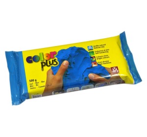 Samotvrdnoucí hmota modrá 500 g | SiO-2 Color Plus - 1240.design
