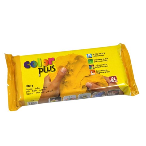 Samotvrdnoucí hmota žlutá 500 g | SiO-2 Color Plus - 1240.design