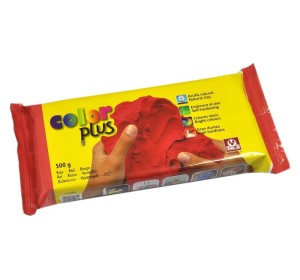Samotvrdnoucí hmota červená 500 g | SiO-2 Color Plus - 1240.design
