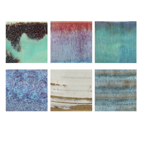 Speedball Mid-Fire Glazes 6 Sample Pack - 1240.design