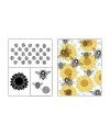 Siebdruck-Schablone Sonnige Bienchen - 1240.design