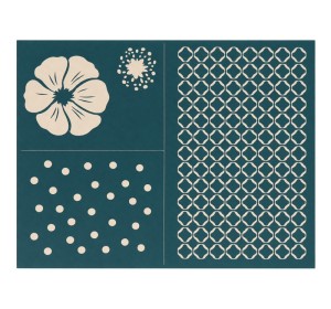 Poppy Flower Silkscreen - 1240.design