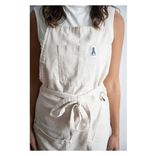 Walking Apron - Natural Pottery Apron