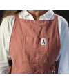 Fartuch do Ceramiki Walking Apron Stonowana Czerwień