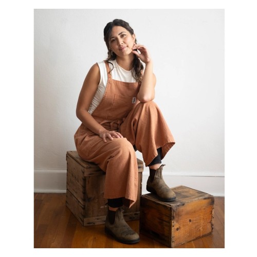 Fartuch do Ceramiki The Walking Apron Rdzawy