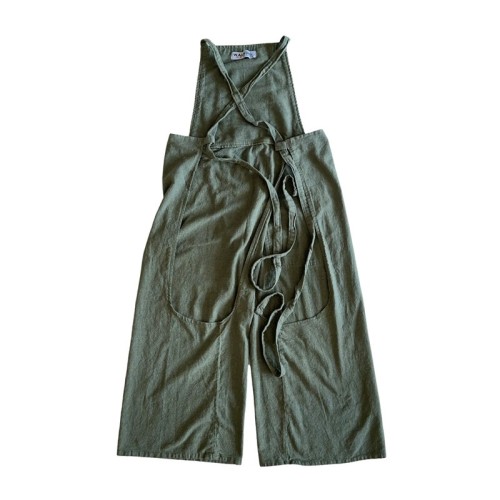 Walking Apron - Green Pottery Apron