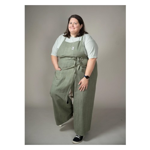 Zástěra pro keramiku Walking Apron Green