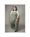 Walking Apron - Green Pottery Apron