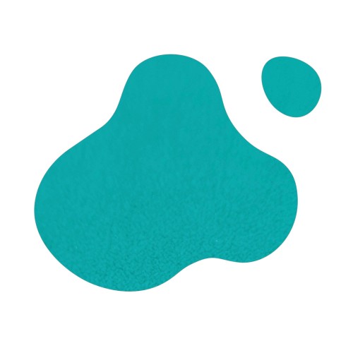 Unterglasur Kiwi Turquoise Blue - 1240.design
