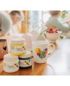 Farby do Malowania Palcami na Ceramice Mucki 6 kolorów