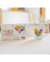 Mucki Prstové barvy na porcelán - 6 barev + fix