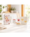 Mucki Prstové barvy na porcelán Lovely Glow - 2 x 50 ml