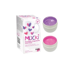 Farby do Malowania Palcami Mucki Sweet Magic 2 x 50 ml